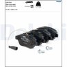 SET PLACUTE FRANA DELPHI LP1722 - Compatibil cu ABARTH, ALFA ROMEO, CITROEN, FIAT, LANCIA, PEUGEOT