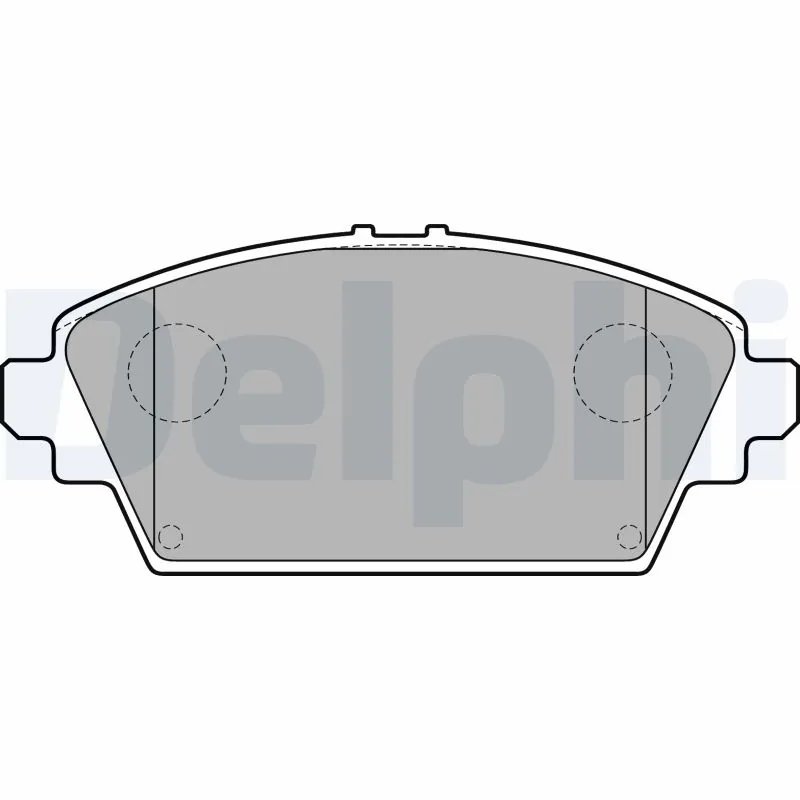 SET PLACUTE FRANA DELPHI LP1732 - Compatibil cu MG, NISSAN