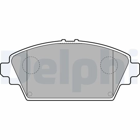 SET PLACUTE FRANA DELPHI LP1732 - Compatibil cu MG, NISSAN