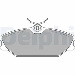 Set placute frana Delphi LP1744