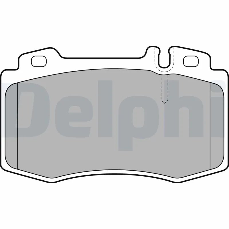 SET PLACUTE FRANA DELPHI LP1828 - Compatibil cu MERCEDES-BENZ, MERCEDES-BENZ (BBDC)