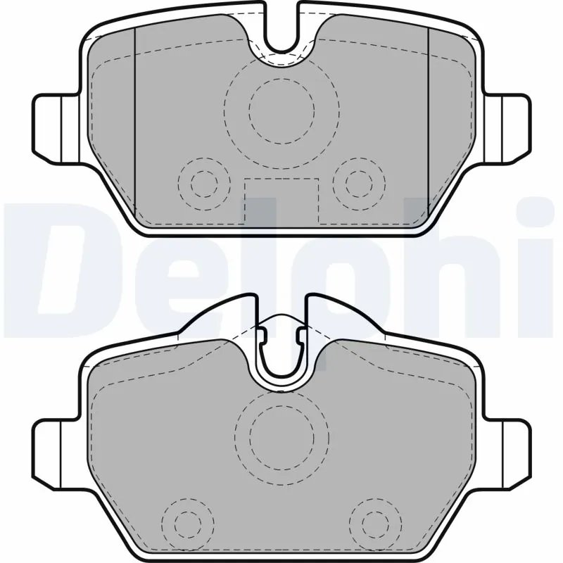 SET PLACUTE FRANA DELPHI LP1924 - Compatibil cu BMW