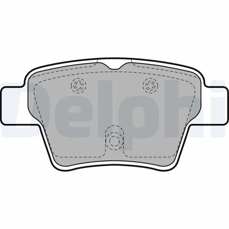 SET PLACUTE FRANA DELPHI LP1926 - Compatibil cu BYD, CITROEN, EMGRAND, GEELY, PEUGEOT