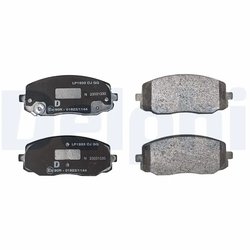 SET PLACUTE FRANA DELPHI LP1933 - Compatibil cu HYUNDAI, KIA