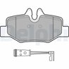 SET PLACUTE FRANA DELPHI LP1939 - Compatibil cu MERCEDES-BENZ, MERCEDES-BENZ (FJDA)