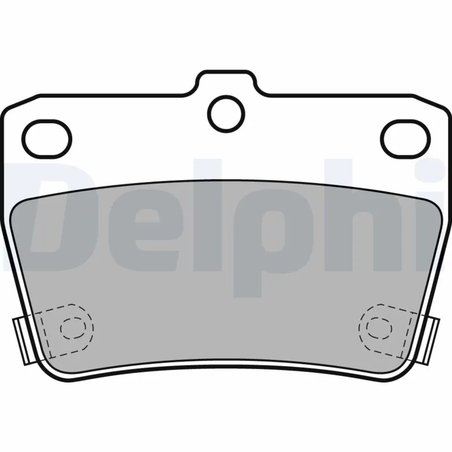 Set placute frana Delphi LP1942