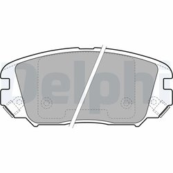 SET PLACUTE FRANA DELPHI LP1974 - Compatibil cu HYUNDAI, KIA