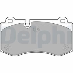 SET PLACUTE FRANA DELPHI LP1980 - Compatibil cu MERCEDES-BENZ