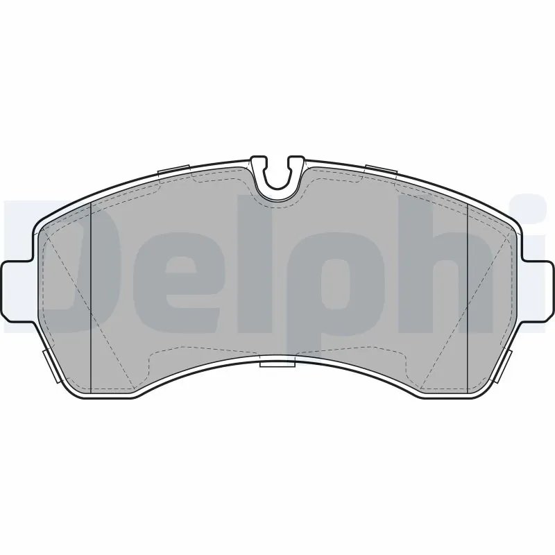 Set placute frana Delphi LP1981