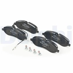 SET PLACUTE FRANA DELPHI LP1995 - Compatibil cu CITROEN, FIAT, PEUGEOT, TOYOTA