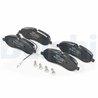 SET PLACUTE FRANA DELPHI LP1995 - Compatibil cu CITROEN, FIAT, PEUGEOT, TOYOTA