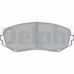 SET PLACUTE FRANA DELPHI LP2001 - Compatibil cu SUZUKI