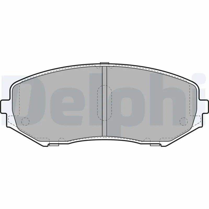 SET PLACUTE FRANA DELPHI LP2001 - Compatibil cu SUZUKI