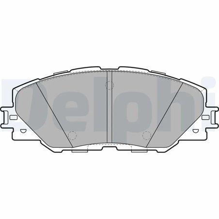SET PLACUTE FRANA DELPHI LP2003 - Compatibil cu LEXUS, TOYOTA