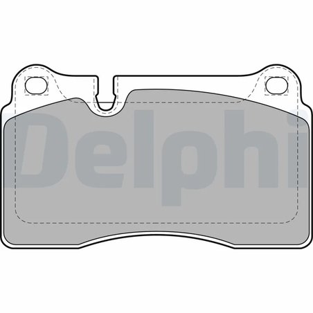 SET PLACUTE FRANA DELPHI LP2012 - Compatibil cu AUDI, CUPRA, SEAT, SUZUKI, TOYOTA, VW