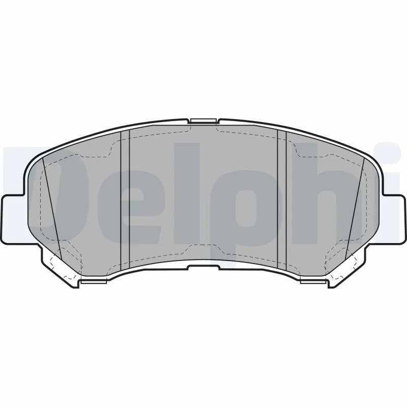 Set placute frana Delphi LP2031