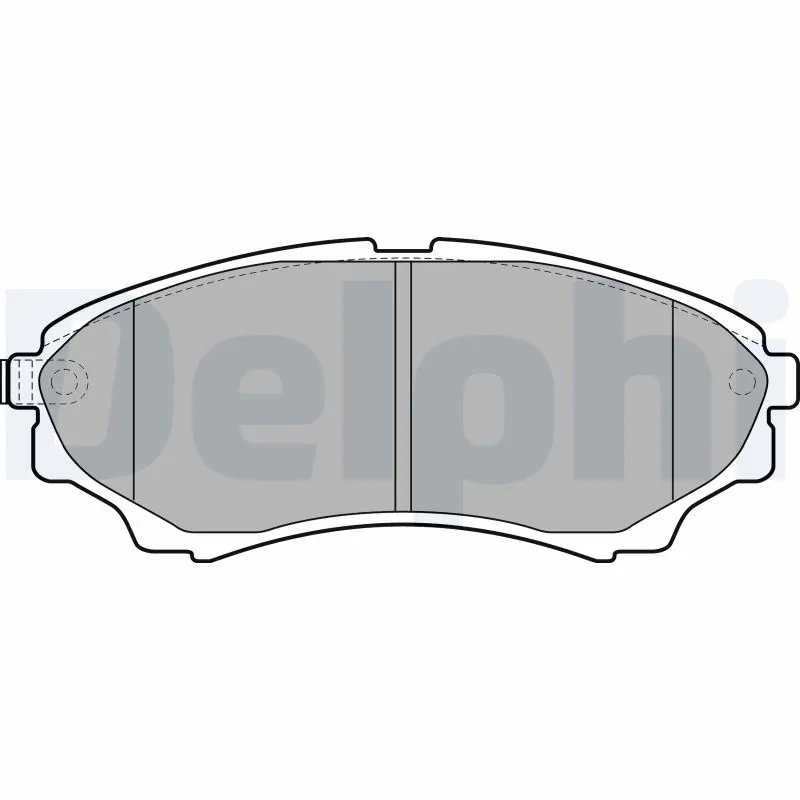 SET PLACUTE FRANA DELPHI LP2036 - Compatibil cu ASTON MARTIN, FORD, FORD USA, MAZDA, TOYOTA