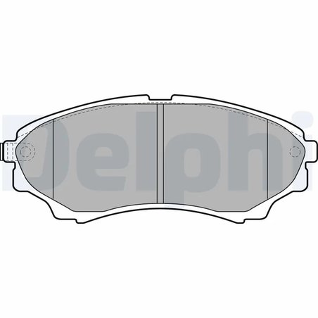 SET PLACUTE FRANA DELPHI LP2036 - Compatibil cu ASTON MARTIN, FORD, FORD USA, MAZDA, TOYOTA