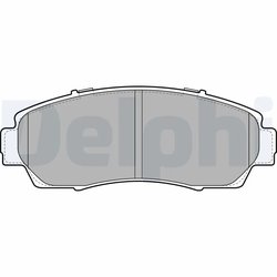 Set placute frana Delphi LP2046