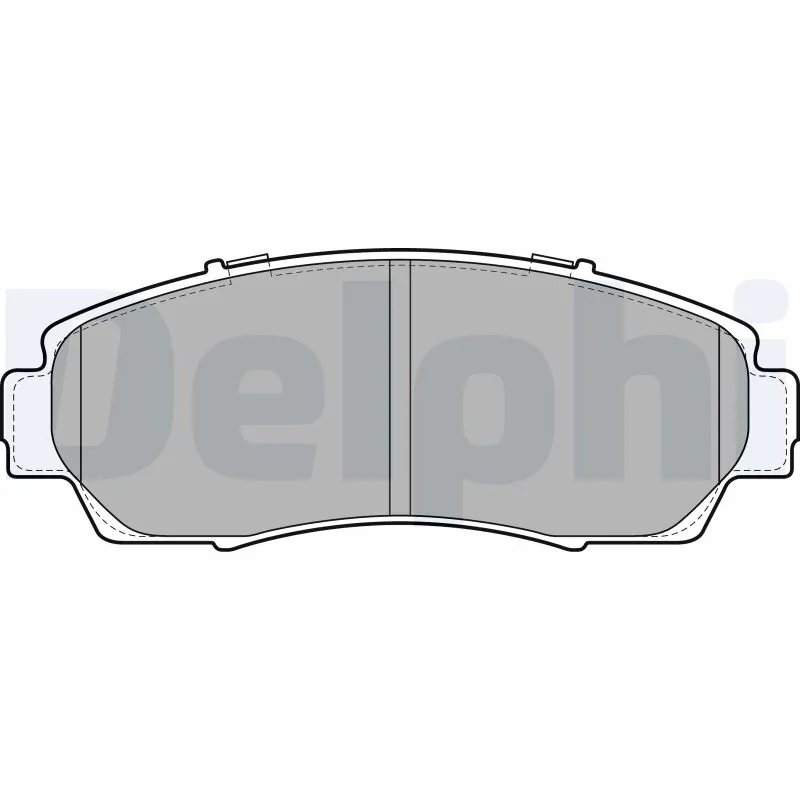 SET PLACUTE FRANA DELPHI LP2046 - Compatibil cu HONDA
