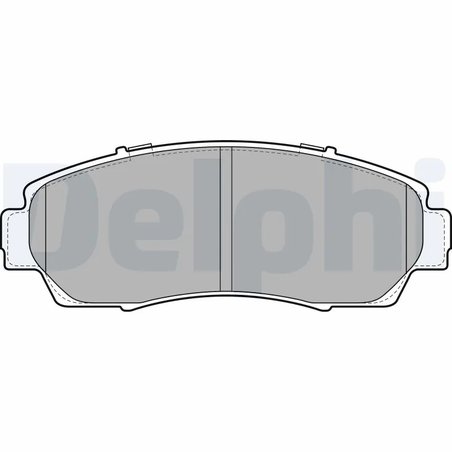SET PLACUTE FRANA DELPHI LP2046 - Compatibil cu HONDA