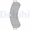 SET PLACUTE FRANA DELPHI LP2063 - Compatibil cu IVECO