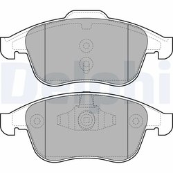 Set placute frana Delphi LP2079