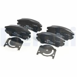 SET PLACUTE FRANA DELPHI LP2081 - Compatibil cu BUICK (SGM), CHEVROLET, CHEVROLET (SGM), HONDA, MG, OPEL, ROEWE (SAIC), SAAB, SE