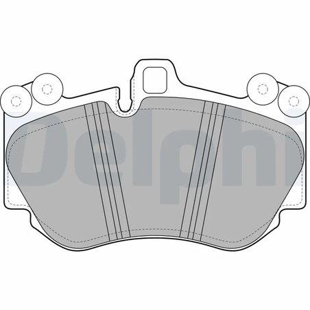 SET PLACUTE FRANA DELPHI LP2116 - Compatibil cu AUDI, PORSCHE, SUZUKI, VW