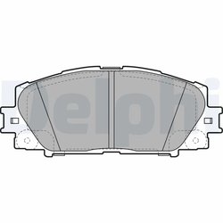 Set placute frana Delphi LP2135