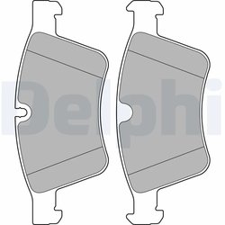 Set placute frana Delphi LP2139