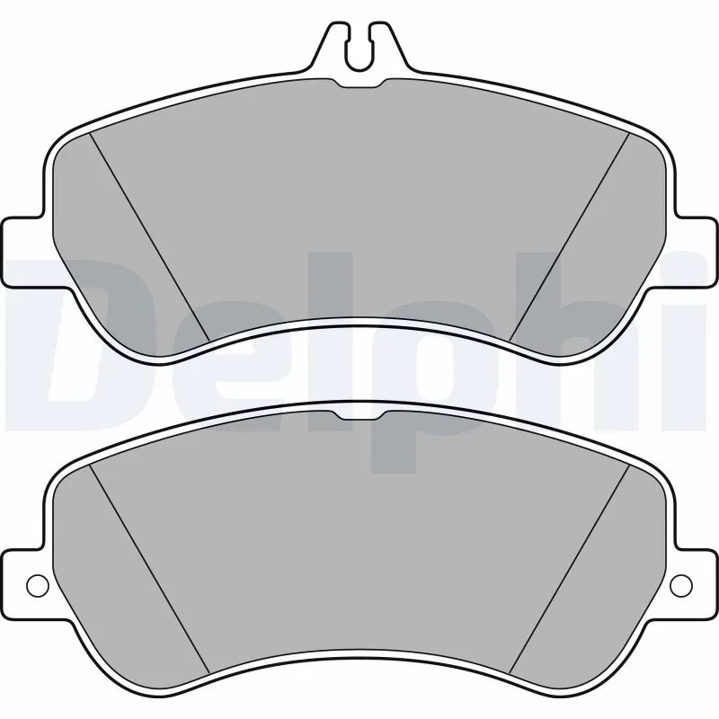 SET PLACUTE FRANA DELPHI LP2146 - Compatibil cu MERCEDES-BENZ