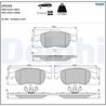 SET PLACUTE FRANA DELPHI LP2152 - Compatibil cu ASTON MARTIN, DACIA, FIAT, JEEP, LAMBORGHINI, MITSUBISHI, NISSAN, RENAULT