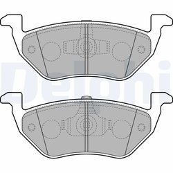 Set placute frana Delphi LP2158