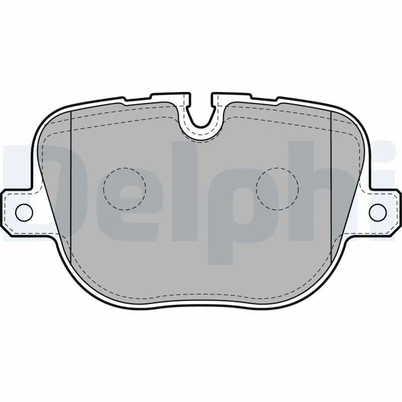SET PLACUTE FRANA DELPHI LP2175 - Compatibil cu LAND ROVER