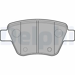 Set placute frana Delphi LP2178