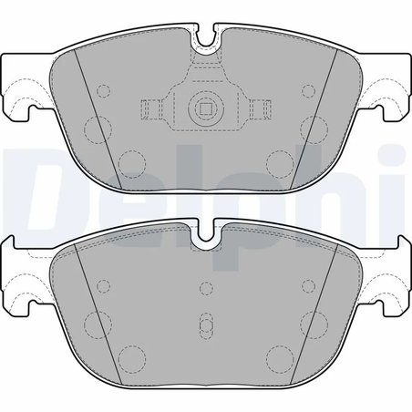 Set placute frana Delphi LP2198