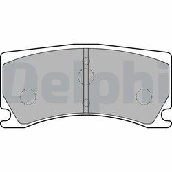 Set placute frana Delphi LP2217