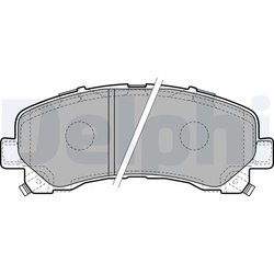 Set placute frana Delphi LP2229