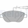 SET PLACUTE FRANA DELPHI LP2240 - Compatibil cu ABARTH, FIAT, OPEL, VAUXHALL
