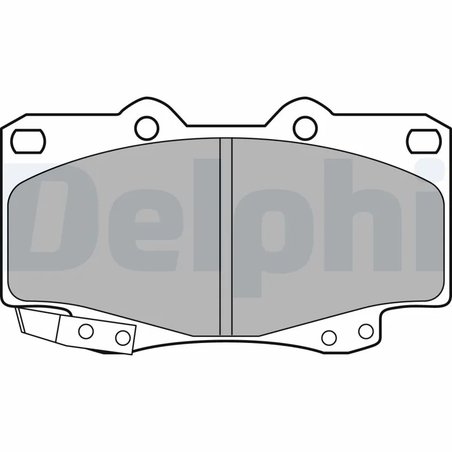 SET PLACUTE FRANA DELPHI LP2242 - Compatibil cu TOYOTA