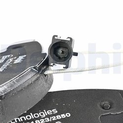 SET PLACUTE FRANA DELPHI LP2240 - Compatibil cu ABARTH, FIAT, OPEL, VAUXHALL