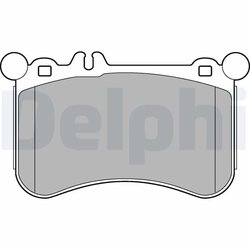 SET PLACUTE FRANA DELPHI LP2291 - Compatibil cu MERCEDES-BENZ
