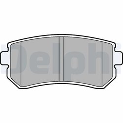 Set placute frana Delphi LP2303