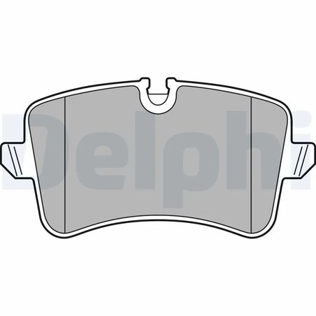 Set placute frana Delphi LP2446