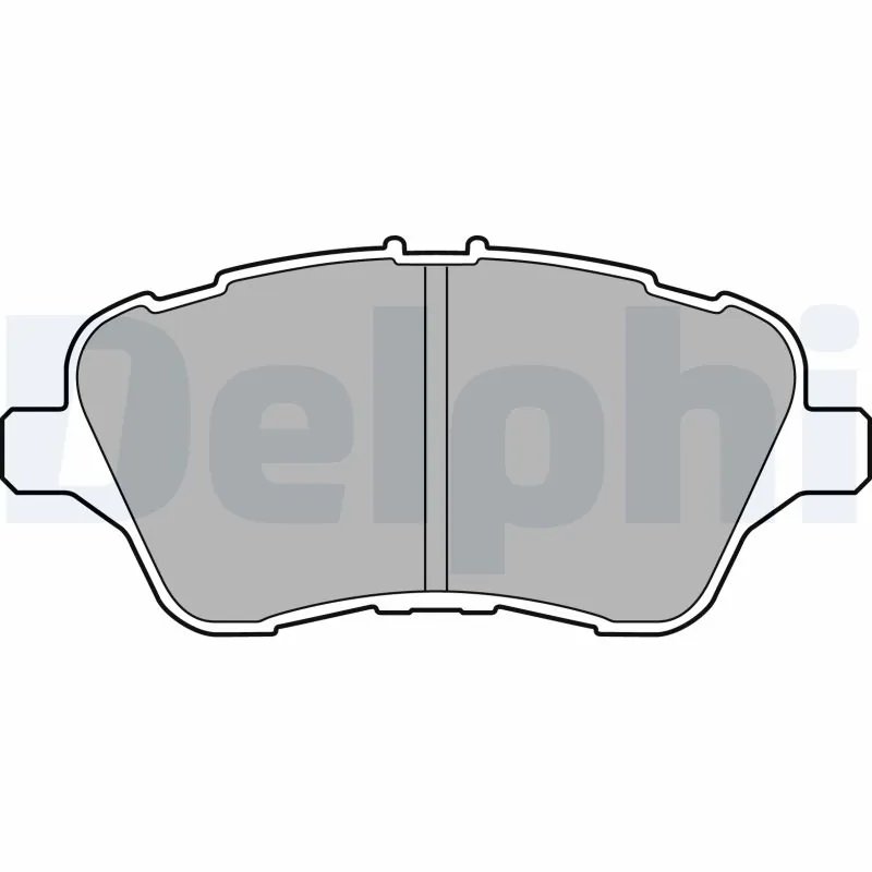 SET PLACUTE FRANA DELPHI LP2474 - Compatibil cu FORD