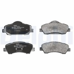 SET PLACUTE FRANA DELPHI LP2485 - Compatibil cu CITROEN, PEUGEOT