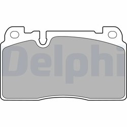 Set placute frana Delphi LP2491