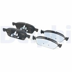 Set placute frana Delphi LP2495