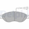 SET PLACUTE FRANA DELPHI LP2498 - Compatibil cu CITROEN, FIAT, OPEL, PEUGEOT, VAUXHALL